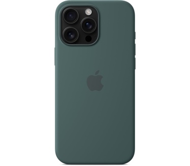 Apple Siliconen Back Cover met MagSafe - iPhone 16 Pro Max Groen