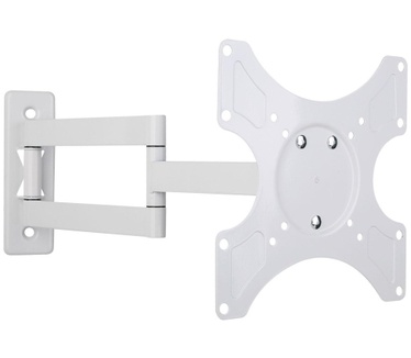 Techly Wall LED TV Mount LCD 19-37 Tiltable 3 joints White" ICA-LCD 2903WH