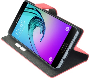 Mobiparts Premium Wallet Case Samsung Galaxy A5 (2016) Peach Pink