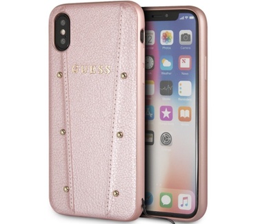 Guess Kaia Hard Case voor Apple iPhone XS Max (6.5") - Roségoud  Rosé Goud