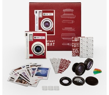 Lomography Lomo'Instant Automat (South Beach Edition) + 3 Lenses Rood