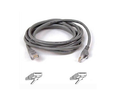 Belkin Cable patch CAT5 RJ45 snagless 1m grey