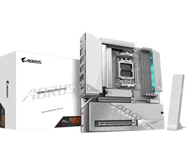 Gigabyte B850M AORUS Stealth ICE