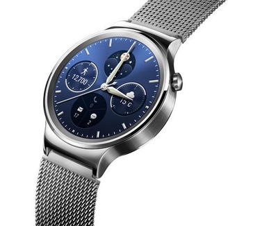 Huawei Watch Classic (gewoven stalen band) Zwart