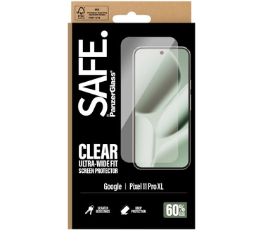 PanzerGlass SAFE. by PanzerGlass® Screen Protector Google Pixel 11 Pro XL | Ultra-Wide Fit