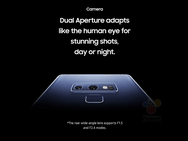 Marketingafbeeldingen Samsung Galaxy Note 9