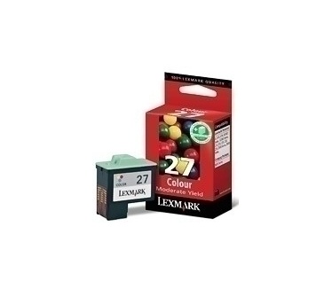 Lexmark No.27 Moderate Use Color Print Cartridge BLISTER