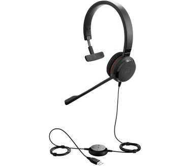 Jabra Evolve 20SE, Mono MS 3,5" (Zwart)
