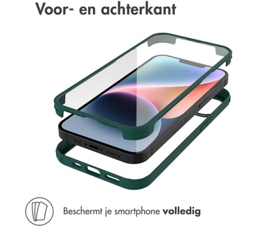 Accezz 360В° Full Protective Cover iPhone 14 - Groen