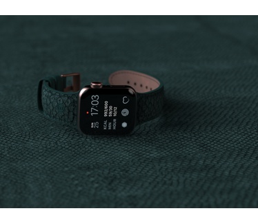Njord byElements Salmon Leather Watch Strap - Apple Watch 44/45mm - Jörð