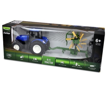 Amewi Toy Traktor mit Kreiselschwader