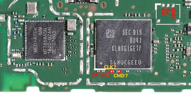 Pcb Amazon Fire TV Stick 4K met bruikbare pinnetjes