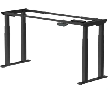 FlexiSpot Premium 4-Poten Zit-sta Bureau (E7 Plus) Zwart