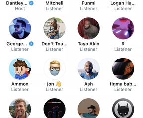 Twitter Spaces, december 2020