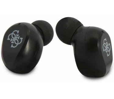 Guess True Wireless Universele Bluetooth In-Ear Oordopjes - Zwart (Zwart)