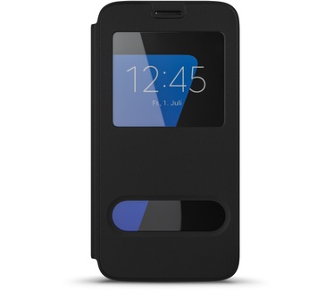 BeHello Samsung Galaxy S7 Window view Cover Black