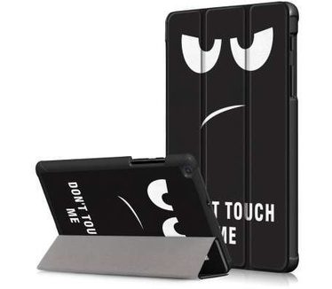 qMust Samsung Galaxy Tab A 8.0 2019 Tri-Fold Case - Do Not Touch