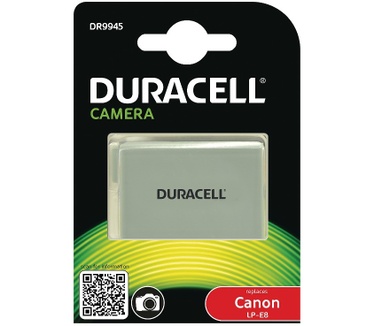 Duracell Bundle - replaces Canon LP-E8 Battery/Charger