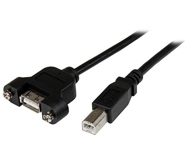 Startech.com 91 cm lange, Paneel gemonteerde USB-kabel A naar B F/M