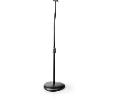 Nedis Speakerbeugel | Universeel | Standaard | 4.5 kg | Hoogte Verstelbaar | ABS / Staal | Zwart