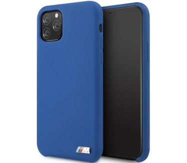 BMW M-Line Silicone Case voor Apple iPhone 11 Pro (5.8'') - Blauw  Blauw