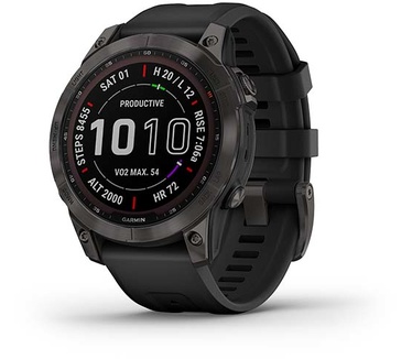 Garmin fēnix 7 Sapphire Solar Zwart (Zwart)