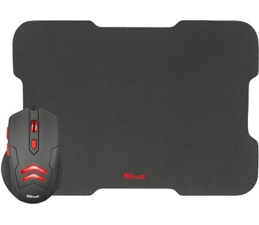 Trust Ziva Gaming Mouse with mouse pad