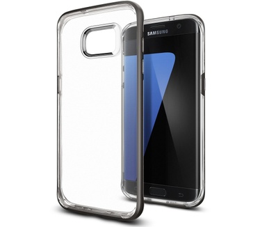 Spigen Neo Hybrid Crystal Samsung Galaxy S7 edge Case - 556CS20047 - Gunmetal