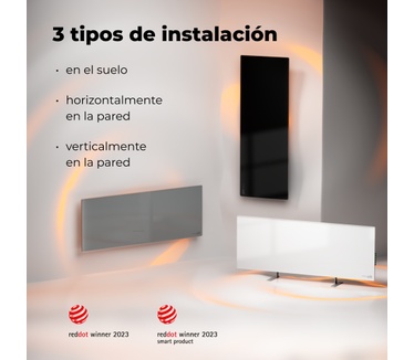 Aeno Infrarot Heizkörper Premium Eco Smart LED GH3S 700W WH retail