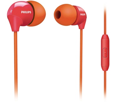 Philips Headset voor in het oor SHE3575OP/10 (Oranje, Roze)