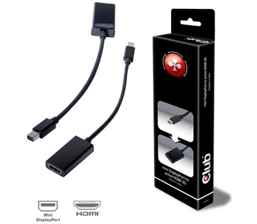 Club 3D miniDisplayPort to Active HDMI 3D Cable