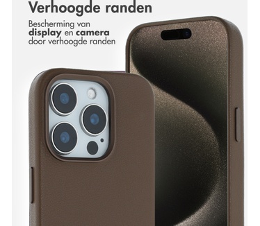 Accezz MagSafe Leather Backcover