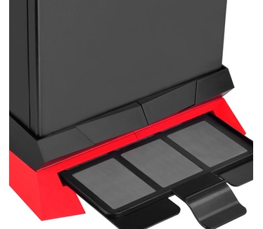 Silverstone RAVEN RVX01 Zwart / Rood