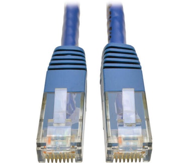 Tripp-Lite CAT6, M/M, 6FT Blauw
