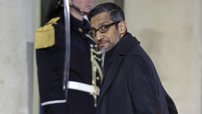 Google-ceo Sundar Pichai. Bron: Chesnot/Getty Images