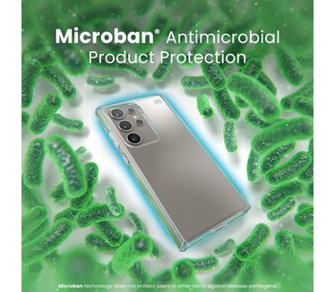Speck Presidio Perfect Clear Samsung Galaxy S24 Ultra Clear - with Microban