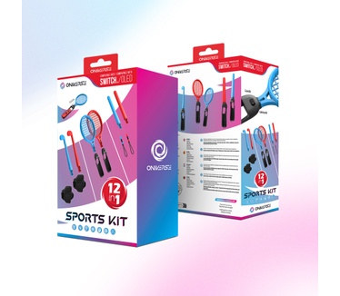 Oniverse Pack de 12 accessoires pour Nintendo Switch