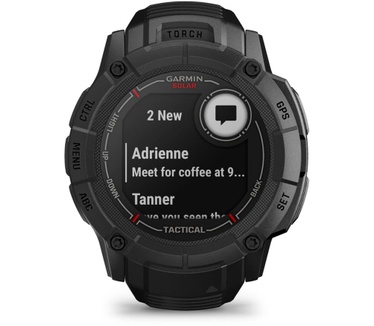 Garmin Instinct® 2X Solar - Tactical Edition, Zwart Zwart (Zwart)