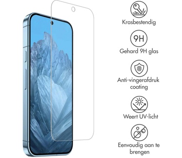 Accezz Gehard Glas Screenprotector 2-pack Google Pixel 9 / 9 Pro