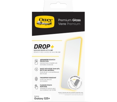 Otterbox Premium Glass voor Galaxy S25+ Screen Protector, (Galaxy S25+)