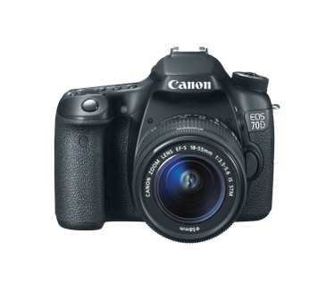 Canon EOS 70D + EF-S 18-55mm f/3.5-5.6 IS STM Zwart