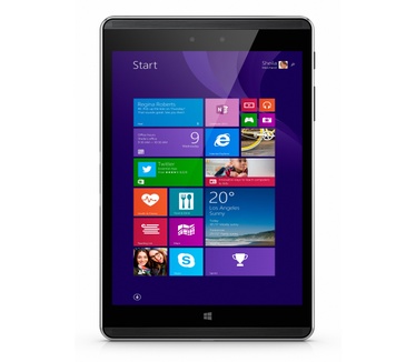HP Pro Tablet 608 G1 (4G, 4GB, 64GB, Win 8.1 Pro for Education) + Pro 8 Bluetooth Keyboard Case Grijs