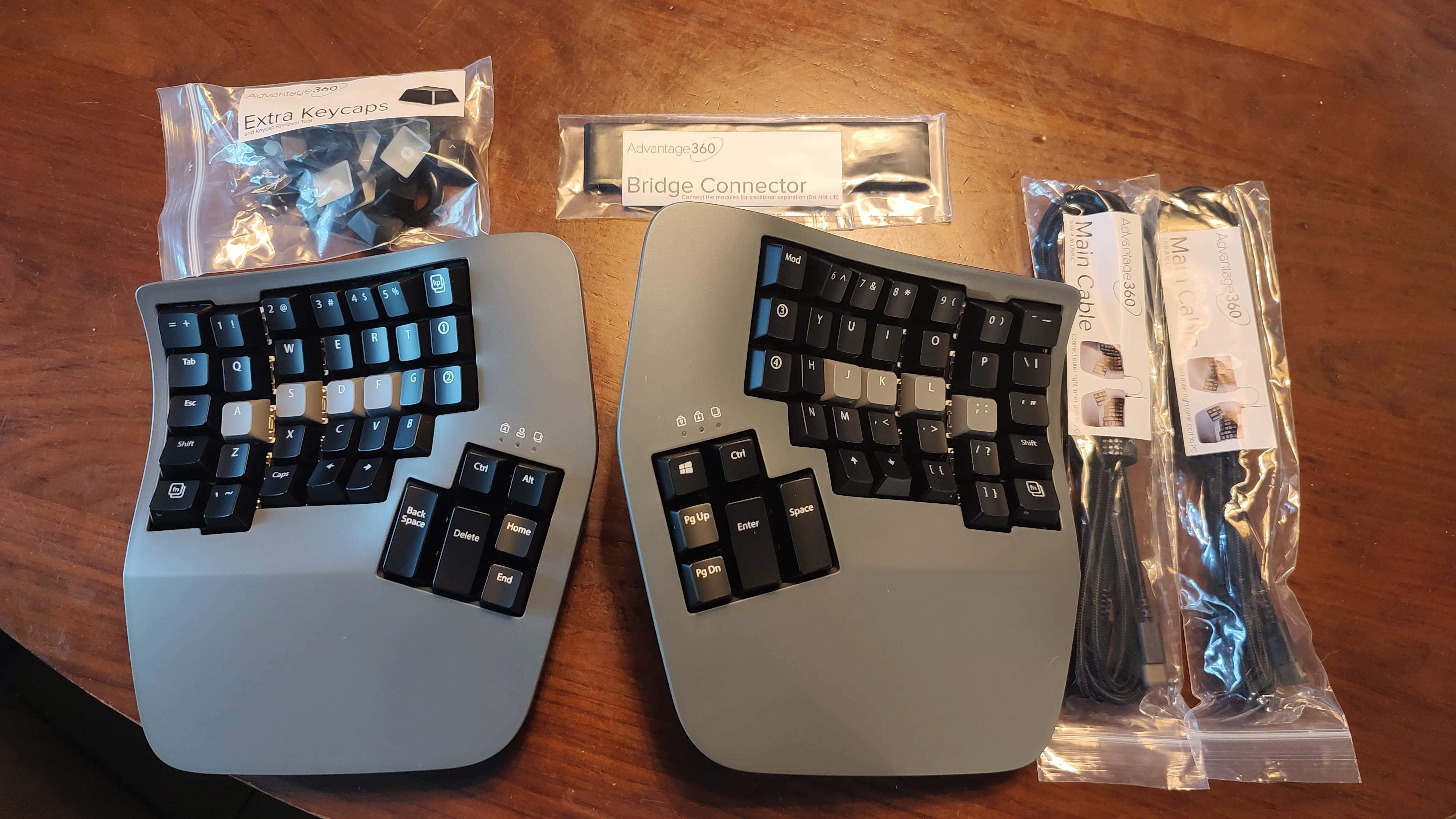 Kinesis Advantage 360 professional, Gateron Brown - NTwoO