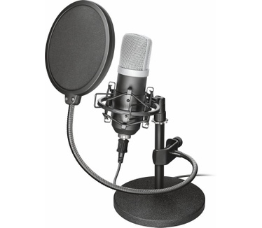Trust GXT 252 Emita - USB Studio Microfoon met Popfilter en Plopkap