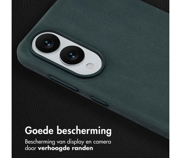 Accezz Vintage Leather Magsafe Backcover