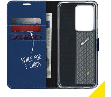 Accezz Wallet Softcase Bookcase Samsung Galaxy S20 Ultra - Blauw (Galaxy S20 Ultra) Blauw