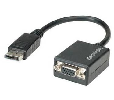 Techly DisplayPort DP to VGA Adapter M F IADAP DSP-250
