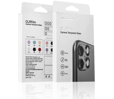 Nillkin Camera Tempered Glass - Apple iPhone 15 Pro/Max - Zwart