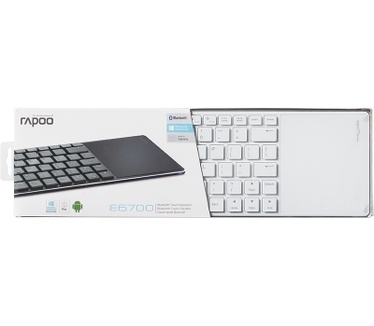 Rapoo E2800P Wireless Touch Keyboard Wit/Groen