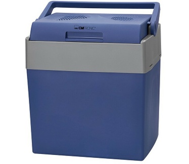 Clatronic KB 3714 12/230 V Koelbox Energielabel: A++ (A+++ - D) Thermo-elektrisch 12 V, 230 V Blauw, Grijs 30 l